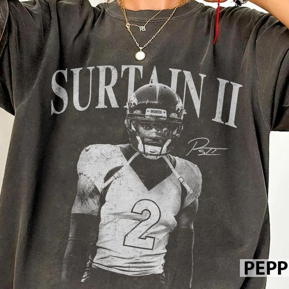 Patrick Surtain Ii Denver S Shirt Game Day Shirt Football Shirt